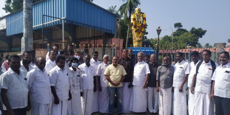 வேதாரண்யத்தில் பெரியாரின் நினைவு தினம் அனுசரிப்பு