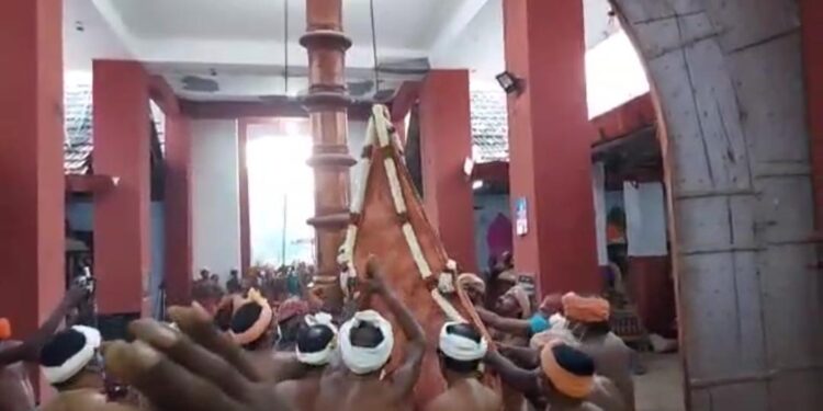 சாமிதோப்பு அய்யா  வைகுண்டசாமி தலைமைப்பதியில்  தை திருவிழா கொடியேற்றத்துடன் துவங்கியது.