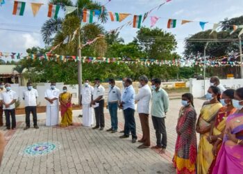 வேதாரண்யம்ஊராட்சி ஒன்றிய அலுவலகத்தில் குடியரசு தின விழா