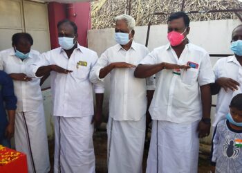 கோடியக்கரை ஊராட்சி மன்ற அலுவலகத்தில் குடியரசு தின விழா