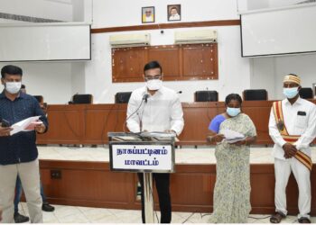 தியாகிகள் தினத்தையொட்டி தீண்டாமை ஒழிப்பு உறுதிமொழி ஏற்பு