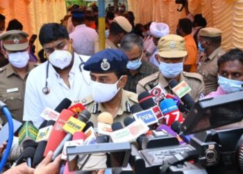 கோவிட் பெருந்தொற்று மற்றும் ஓமைக்ரானை கட்டுபடுத்தும் நோக்கில் காவல் ஆளிநர்களுக்கான பூஸ்டர் தடுப்பூசி முகாம்