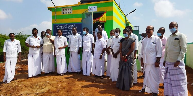 கோடியக்கரை ஊராட்சி மன்ற தலைவர் எஸ். பி. சுப்பிரமணியன் உள்ளிட்ட ஊராட்சி உறுப்பினர்கள் பதவியேற்ற மூன்றாம் ஆண்டு தொடக்க விழா.