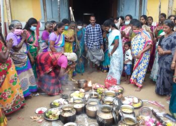 வேதாரணியம் கோடிக்கரையில் சமத்துவ பொங்கல் விழா.