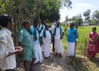 குரவப்புலத்தில் 1250 வகை பாரம்பரிய நெல் விதைகளை பயிரிட்டு ஆவணப்படுத்தும் சிவரஞ்சனி சரவணகுமார்- கின்னஸில் இடம் பெற செய்ய வேண்டும் என பிஆர் பாண்டியன் வேண்டுகோள்