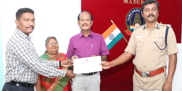 இ. ஆபீஸ் நிர்வாகத்தில் முதல் பரிசு பெற்ற தென் மண்டல ஐஜி அலுவலகம்