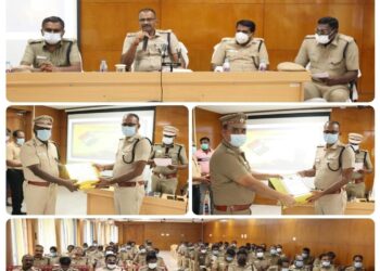 தூத்துக்குடி மாவட்டத்தில் பாதுகாப்பு ஏற்பாடுகள் குறித்து மாவட்ட எஸ்.பி எஸ். ஜெயக்குமார் தலைமையில் இன்று ஆலோசனை கூட்டம்.