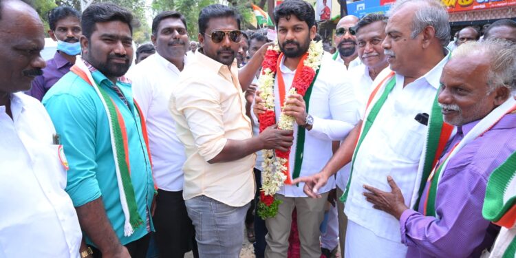 நாசரேத் பேரூராட்சியில் திமுக கூட்டணி வேட்பாளர்களை ஆதரித்து ஊர்வசி அமிர்த ராஜ் எம்.எல்.ஏ., தேர்தல் பிரச்சாரம்! 