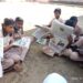 ஒரத்தூர் சிதம்பரனார் நடுநிலைப்ள்ளியில் மாணவர்கள் நாளிதழ் வாசிக்க ஏற்பாடு