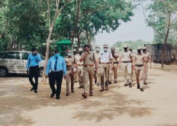 தூத்துக்குடிக்கு தமிழக முதல்வர் வருகையை முன்னிட்டு பாதுகாப்பு ஏற்பாடுகளை மாவட்ட காவல் கண்காணிப்பாளர் டாக்டர் எல். பாலாஜி சரவணன் ஆய்வு செய்தார்