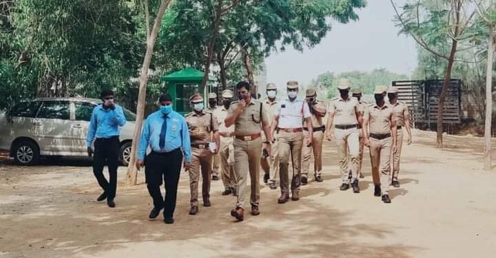 தூத்துக்குடிக்கு தமிழக முதல்வர் வருகையை முன்னிட்டு பாதுகாப்பு ஏற்பாடுகளை மாவட்ட காவல் கண்காணிப்பாளர் டாக்டர் எல். பாலாஜி சரவணன் ஆய்வு செய்தார்