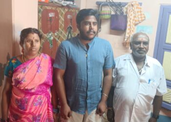 இரண்டு மாதங்களில் மருத்துவப் படிப்பு நிறைவுற உள்ள நிலையில் போரின் காரணமாக உக்ரைனிலிருந்து வேதாரண்யம் வந்த மருத்துவ மாணவர்.