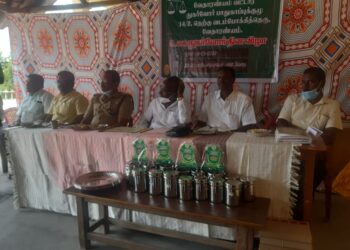  வேதாரண்யம் பாரதிய வித்யாலய பள்ளி வளாகத்தில் வேதாரண்யம் வட்ட நுகர்வோர் பாதுகாப்பு குழு சார்பில் உலக நுகர்வோர் தின விழா