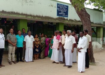 பன்னாள் அரசு உயர்நிலைப் பள்ளியில் அறிவியல் கண்காட்சி- 122 படைப்புகள் மாணவர்களால் காட்சிப்படுத்தபட்டது.