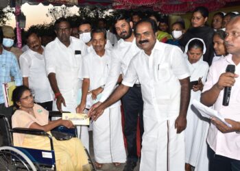 நாகையில் மாற்றுத்திறனாளிகள் நல விழா மற்றும் நலத்திட்ட உதவிகள் வழங்கும் விழா