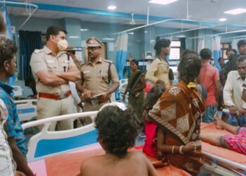 விளாத்திகுளம் பகுதியில் சுமார் 1 டன் ரேஷன் அரிசி பறிமுதல் போலீஸ் விசாரணை