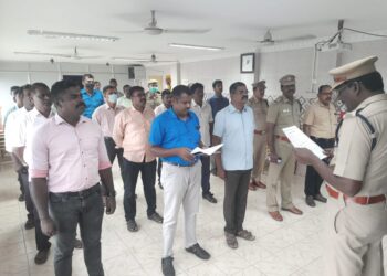 சமத்துவ நாளை முன்னிட்டு தூத்துக்குடியில் இன்று சமத்துவநாள்’ உறுதி மொழி எடுக்கப்பட்டது