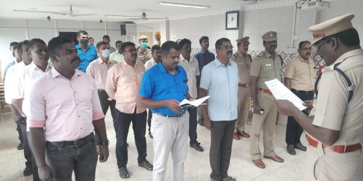 சமத்துவ நாளை முன்னிட்டு தூத்துக்குடியில் இன்று சமத்துவநாள்’ உறுதி மொழி எடுக்கப்பட்டது