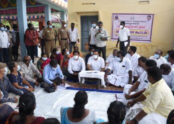 நாகை மாவட்டம், பனங்குடி ஊராட்சியில் கிராம சபை கூட்டம் – மாவட்ட ஆட்சியர், எம்.எல்.ஏ பங்கேற்பு