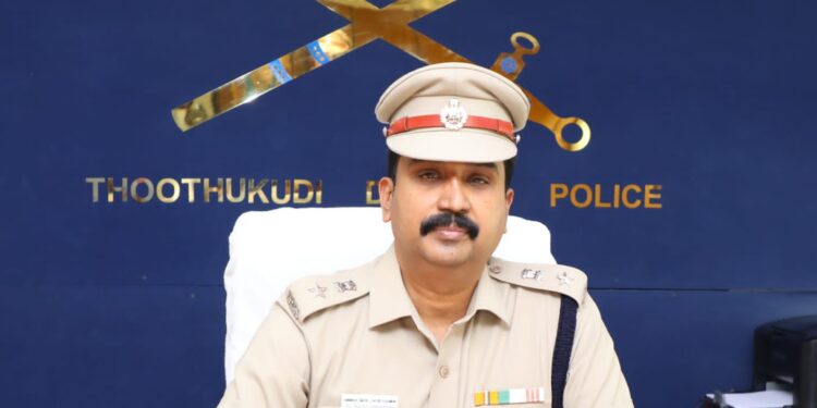 தூத்துக்குடி துப்பாக்கி சூட்டில் பலியானவர்களின்  4ம் ஆண்டு நினைவு நாளை முன்னிட்டு வெளி மாவட்டத்தினர் கலந்து கொள்ள அனுமதி இல்லை –    தூத்துக்குடி எஸ்பி பாலாஜி சரவணன் அதிரடி!!