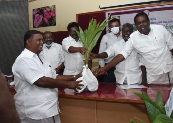 கலைஞரின் அனைத்து கிராம ஒருங்கிணைந்த வேளாண் வளர்ச்சி திட்டம் காணொலி காட்சி – சிக்கல் வேளாண் அறிவியல் நிலையத்தில் திட்டம் துவக்கி வைப்பு