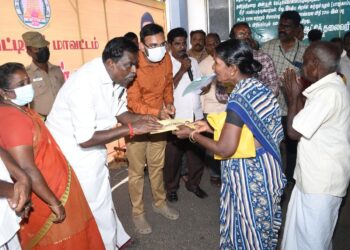 சமத்துவபுரம் வீடுகள் பழுதுநீக்கம் மற்றும் புனரமைப்பு பணிகளுக்கு அடிக்கல் நாட்டல்