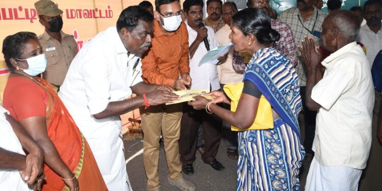 சமத்துவபுரம் வீடுகள் பழுதுநீக்கம் மற்றும் புனரமைப்பு பணிகளுக்கு அடிக்கல் நாட்டல்