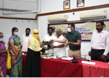 நாகப்பட்டினம் மாவட்ட ஆட்சியர் அலுவலகத்தில் சிறுபான்மையினர் நலன் மற்றும் வெளிநாடுவாழ் தமிழர் நலத்துறை அமைச்சர் திரு. செஞ்சிகே.எஸ்.மஸ்தான் அவர்கள் தலைமையில் ஆய்வு கூட்டம் மற்றும் நலத்திட்டம் வழங்கும் விழாநடைபெற்றது. 