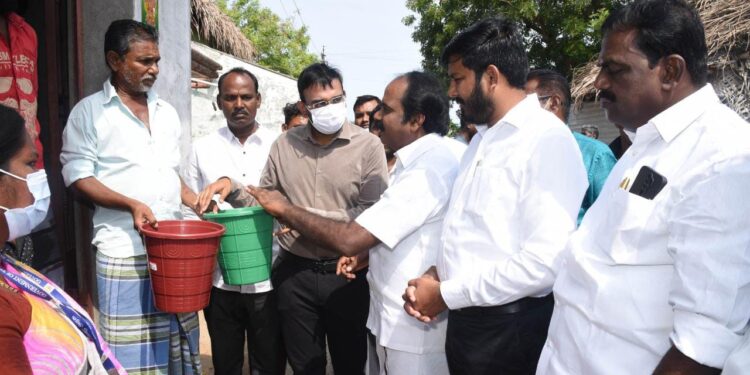 நாகப்பட்டினம் நகராட்சிக்கு உட்பட்ட பகுதிகளில் நகரங்களின் தூய்மை குறித்த விழிப்புணர்வு நிகழ்ச்சி