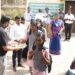 கோடை விடுமுறைக்கு பின் பள்ளிகள் திறப்பு – மாணவா்களுக்கு இனிப்புகள், பூக்கள் கொடுத்து வரவேற்பு