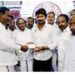 கல்வி மற்றும் மருத்துவ சேவை பணிகளுக்காக திமுக இளைஞரணி அறக்கட்டளைக்கு ரூ.5 லட்சத்திற்கான காசோலை – உதயநிதி ஸ்டாலினிடம் பி.டி.அரசகுமார் வழங்கினார்.