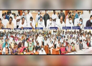 காஞ்சீபுரத்தில் விவசாயிகளுடன் கலந்துரையாடல் கூட்டம்; அமைச்சர்கள் பங்கேற்பு!!