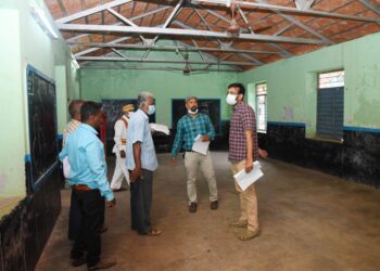 நாகையில் ஆசாத் மார்க்கெட் கட்டுமான பணிக்கான பூமி பூஜை