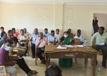 வேதாரண்யத்தில் வேதாரணியம் வட்டாட்சியர் அலுவலகத்தில் விவசாயிகள் குறை தீர்க்கும் கூட்டம்