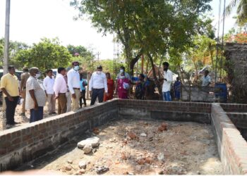 நாகப்பட்டினம் மாவட்டம் திருமருகல் ஊராட்சி ஒன்றிய பகுதிகளில் நடைபெற்று வரும் வளர்ச்சி திட்டபணிகளை மாவட்ட ஆட்சித்தலைவர் அ.அருண்தம்புராஜ் ஆய்வு