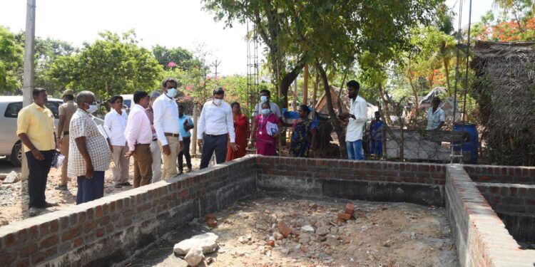 நாகப்பட்டினம் மாவட்டம் திருமருகல் ஊராட்சி ஒன்றிய பகுதிகளில் நடைபெற்று வரும் வளர்ச்சி திட்டபணிகளை மாவட்ட ஆட்சித்தலைவர் அ.அருண்தம்புராஜ் ஆய்வு