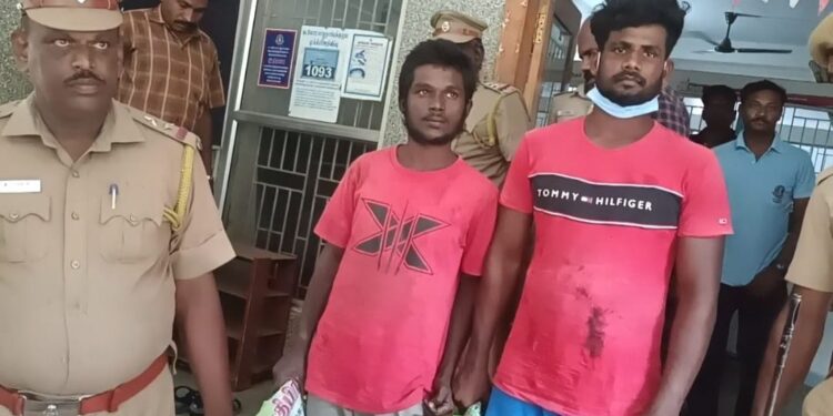 வேதாரண்யம் அருகே கடலில் படகு கவிழ்ந்ததால் தத்தளித்த இரண்டு இலங்கை மீனவர்களை வரும் 17ம் தேதி வரை சென்னை புழல் சிறையில் அடைக்க நீதிமன்றம் உத்தரவு.