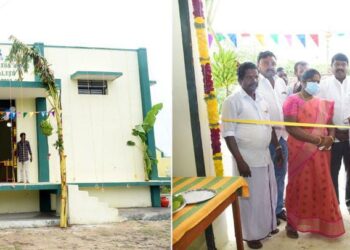 நாகை மாவட்டத்தில் வேளாண்மை மற்றும் உழவர் நலத்துறை சார்பில் வேளாண்மை விரிவாக்க மைய கட்டிடம் திறப்பு விழா மற்றும் புதிய கட்டிட அடிக்கல் நாட்டு விழா