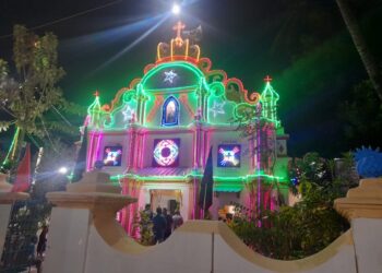 நாகப்பட்டினம் முதல் கடற்கரைச் சாலை புனித மாதரசி அன்னை ஆலய கொடியேற்ற திருவிழா.