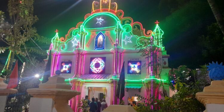 நாகப்பட்டினம் முதல் கடற்கரைச் சாலை புனித மாதரசி அன்னை ஆலய கொடியேற்ற திருவிழா.