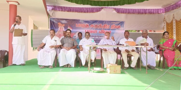 வேதாரண்யத்தில் பாரத சுதந்திர தின பவள விழா
