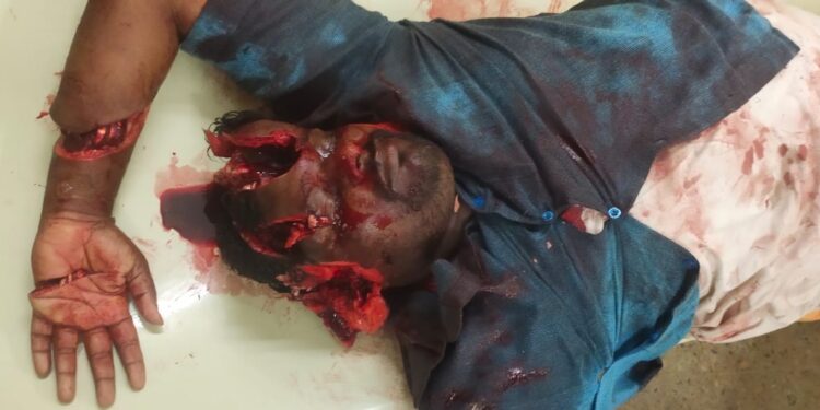 வேளாங்கண்ணியில் வட்டிக்கு பணம் கொடுத்தவர் வெட்டிக்கொலை.