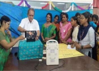 ஏ.பி.சி மகாலட்சுமி மகளிர் கல்லூரியில் இயற்பியல் துறை சார்பில் ஒரு நாள் பயிற்சிப் பட்டறை