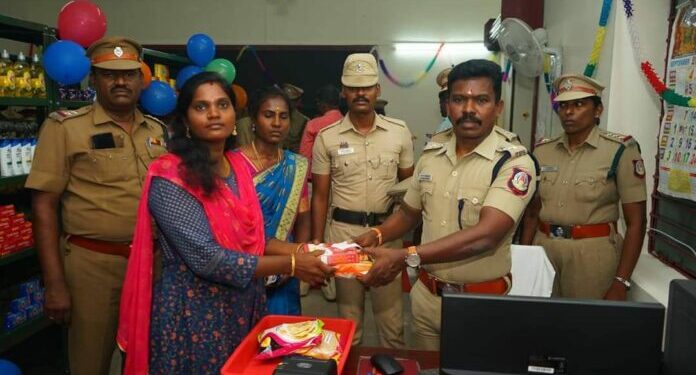 திருப்பத்தூர் மாவட்ட காவலர் பல்பொருள் அங்காடியை தமிழக டிஜிபி காணொளி காட்சி மூலம் திறந்து வைத்தார்