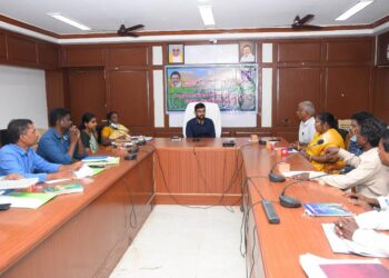 நாகப்பட்டினம் மாவட்ட அளவிலான் 11வது வேளாண்மை கணக்கெடுப்பிற்கான பயிற்சி வகுப்புகள் மாவட்ட ஆட்சித்தலைவர் அ.அருண் தம்புராஜ் தலைமையில் நடைபெற்றது.