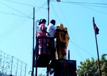 தூத்துக்குடி மாநகராட்சி மேயர் ஜெகன் பெரியசாமி தலைமையில் சமூகநீதிநாள் உறுதிமொழி எடுத்துக்கொண்டனர்!!