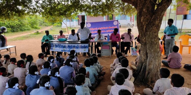 ஆத்தங்கரைவிடுதி அரசு உயர்நிலைப்பள்ளி மற்றும் தொடக்க பள்ளி இணைந்து நடத்திய ஜம்பெரும் விழா..