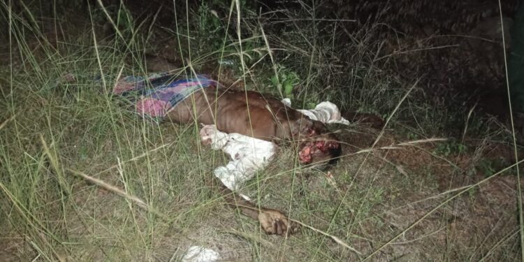 வேதாரண்யத்தை அடுத்த தேத்தாகுடி யில் நேற்று இரவு கார் மோதி ஒருவர் உயிரிழப்பு கிராம மக்கள் சாலை மறியல்.