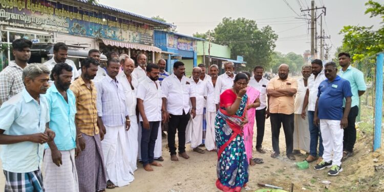 நாகப்பட்டினம் மாவட்டம் திருமருகல் மற்றும் கீழ்வேளுர் ஊராட்சி ஒன்றிய பகுதிகளில் நடைபெற்று வரும் வளர்ச்சி திட்ட பணிகள் குறித்து மாவட்ட ஆட்சித்தலைவர் அ.அருண்தம்புராஜ் இன்று நேரில் பார்வையிட்டு ஆய்வு