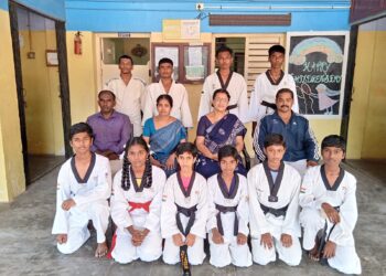 டேக்வாண்டோ மற்றும் ஜூடோ போட்டிகளில் தூத்துக்குடி ஸ்ரீ காமாக்ஷி வித்யாலயா மெட்ரிகுலேஷன் மேல்நிலைப்பள்ளி மாணவ மாணவிகள் சாதனை :